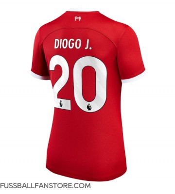 Liverpool Diogo Jota #20 Replik Heimtrikot Damen 2023-24 Kurzarm